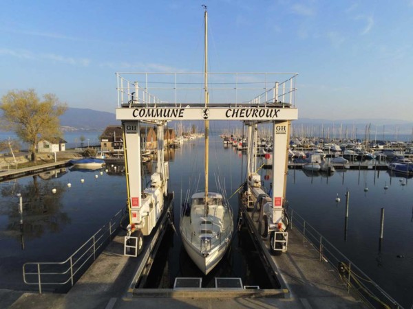 Port de Chevroux and Lake Neuchatel region