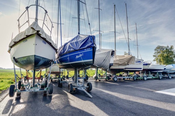 Wintering Sailboats Chantier Souto